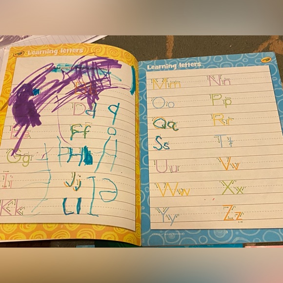 4 kids educational work books, coloring book 📚 ✏️ - Picture 9 of 16